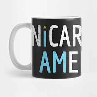 I Am Nicaraguan American - Nicaragua and America Pride Mug